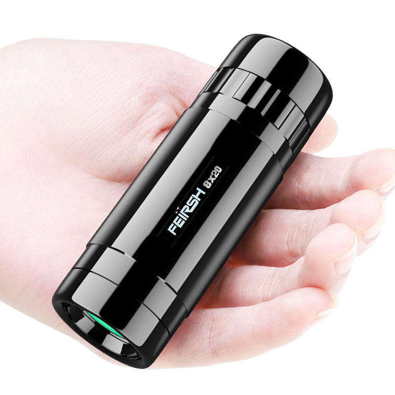 厂家直销高清高倍8X20专业级单筒望远镜观鸟儿童便携演唱会可拍照