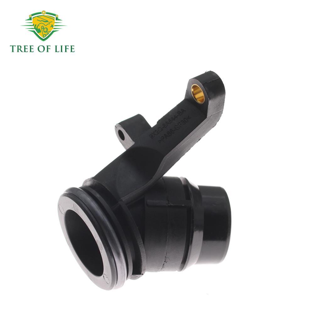 LR013165, JDE9014 para conector de tubería de agua del motor inferior del Land Rover Range Rover
