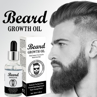 Cross-Border Men's plant Beard oil Beard thick soft Nourishing Beard care solution wholesale Beard oil