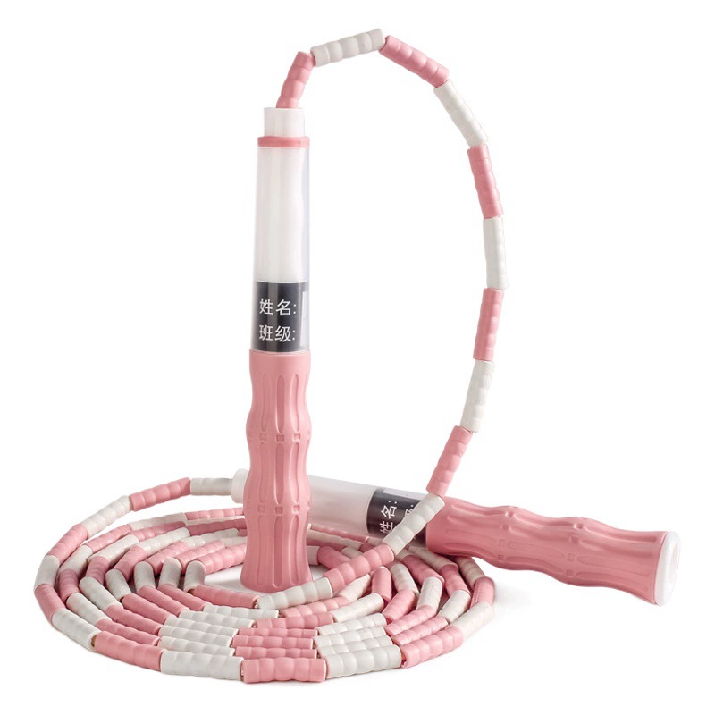 Новая детская бамбуковая Скакалка оптом Начальная школа, детский сад, специальная Регулируемая Скакалка, новичок может быть подписан на скакалку