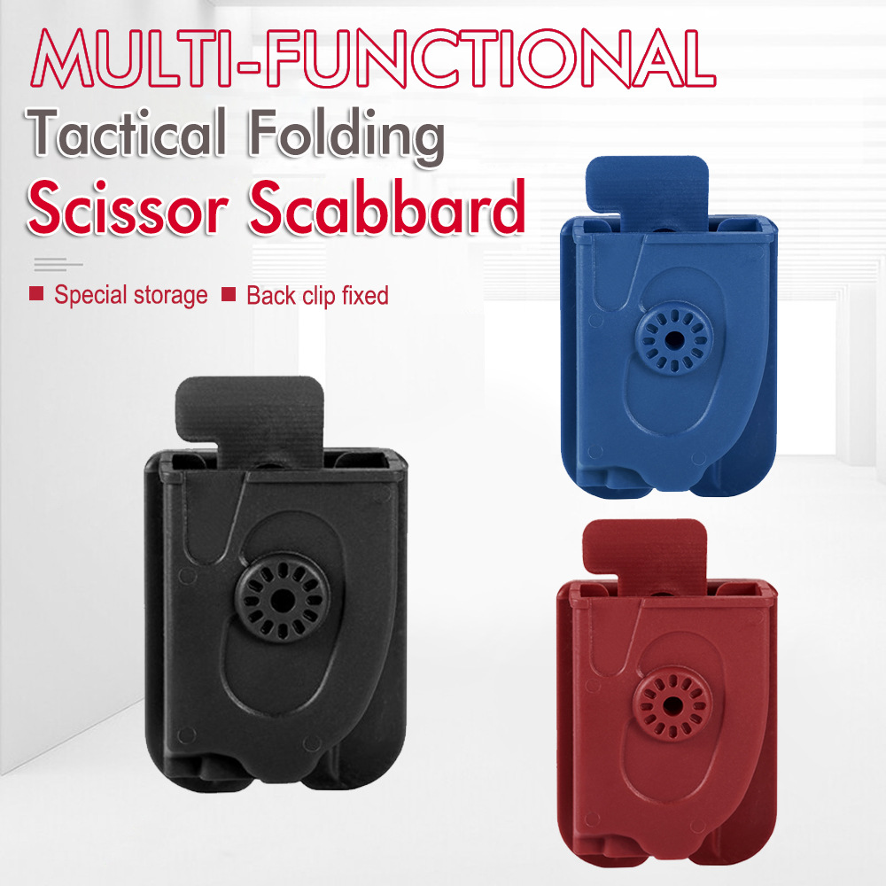 Raptor-tijeras plegables, alicates portátiles, herramienta de supervivencia de seguridad para exteriores, alicates retráctiles de acero inoxidable 420HC