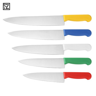 Hotel Restaurant Cooking Chef Knife Color Handle Western Food Knife Cooking Knife Pike Knife Cutting Knife Meat Knife