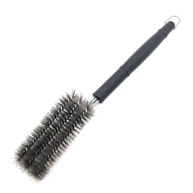 Manufacturer Wholesale 18inch Three-Head Stainless Steel Barbecue Brush Grill Oven Cleaning Brush Wire Brush Bbq Tool Manufacturer Wholesale 18inch Three-Head Stainless Steel Barbecue Brush Grill Oven Cleaning Brush Wire Brush Bbq Tool