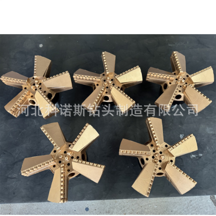 科诺斯 金刚石复合钻 内凹无芯钻头 三翼 四翼金刚石钻头