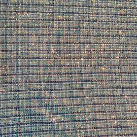 新款小香风粗纺挂式亮片刺绣女装童装西装礼服