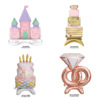 Castle, balloon, children's evening dress, layout for princess, decorations, new collection, wholesale