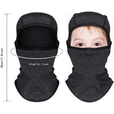 children Barak Rafa Windbreak skiing face shield winter Fleece keep warm Collar Riding Headgear printing logo