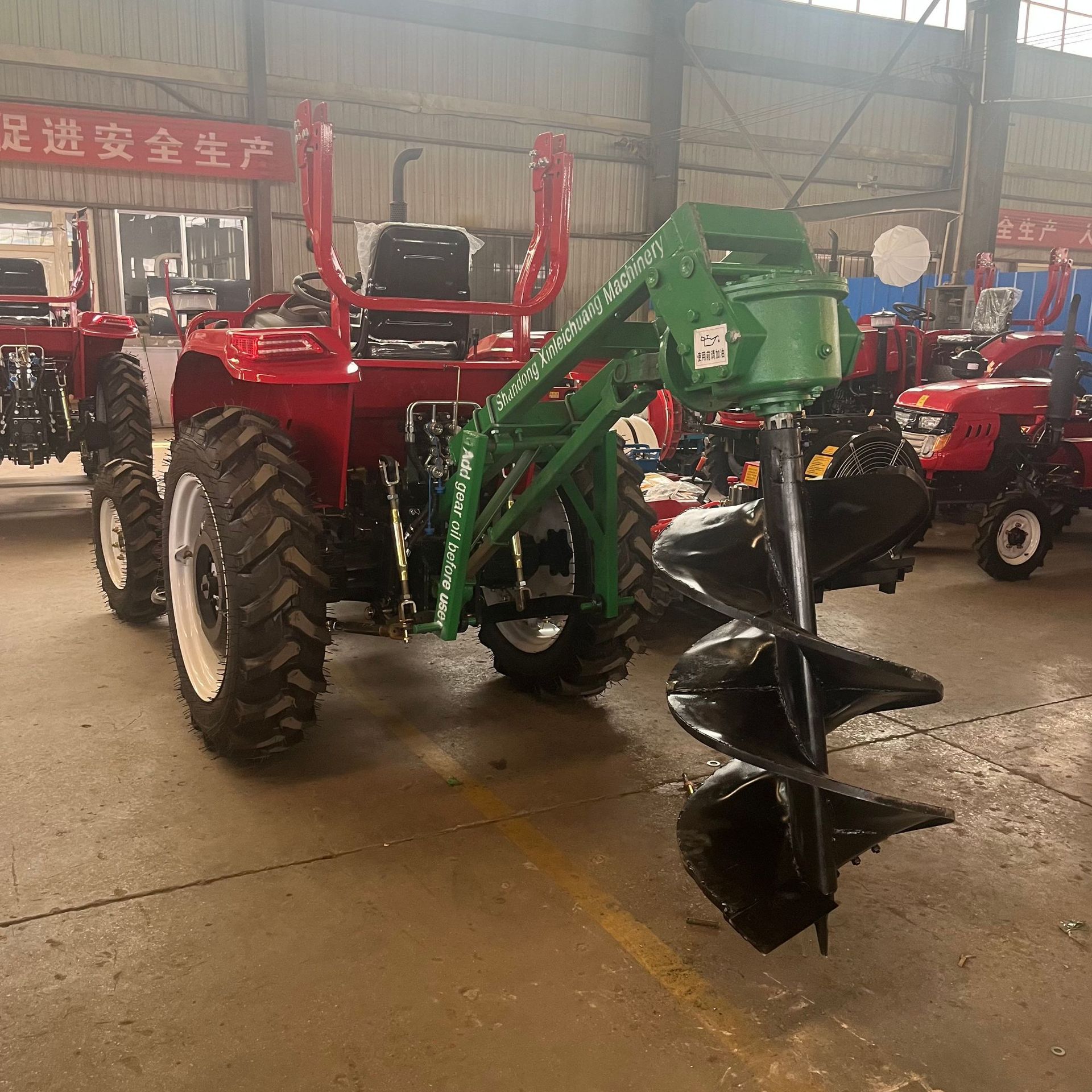 栽种果树苗挖坑机 果园施肥钻孔机 垂直入土打洞机 多功能