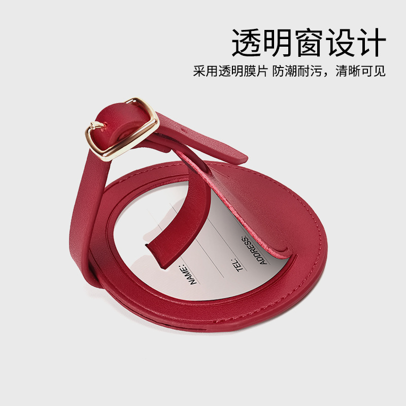 国境を越えた売れ筋の本革荷物タグラウンドスーツケース識別タグ革 diy 航空機チェックインタグ|undefined