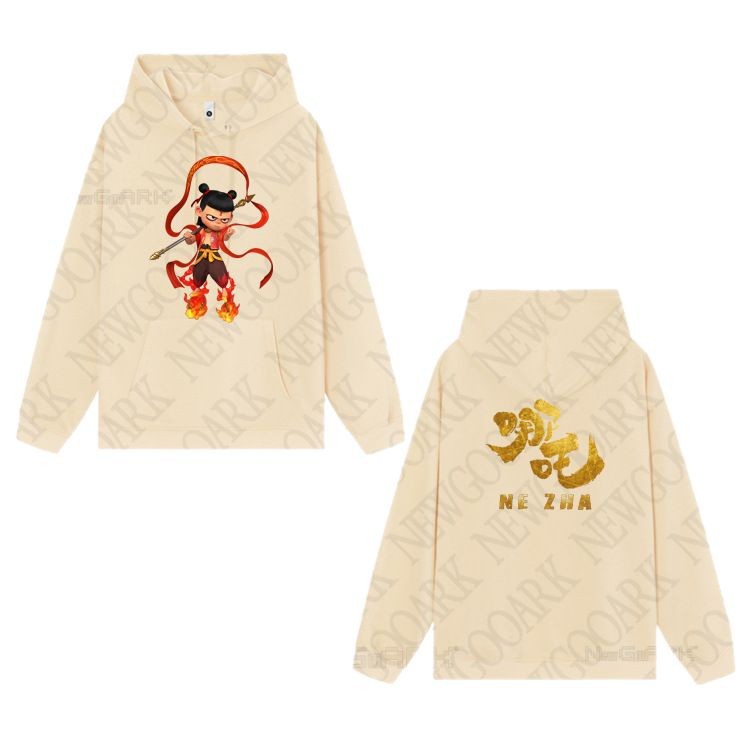Sudadera con capucha de regalo de película Nezha impresión de gráficos con capucha para hombres y mujeres sudadera con capucha de moda sudadera con capucha