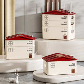 wifi路由器收纳盒桌面电视机顶盒整理置物架光猫电线插座遮挡神器