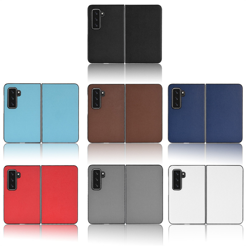 Suitable for Microsoft Surface Duo 2 Phone Case, Microsoft Duo 2 Leather Case, Pebbled Texture Leather Case, Anti-Slip Suitable for Microsoft Surface Duo 2 Phone Case, Microsoft Duo 2 Leather Case, Pebbled Texture Leather Case, Anti-Slip