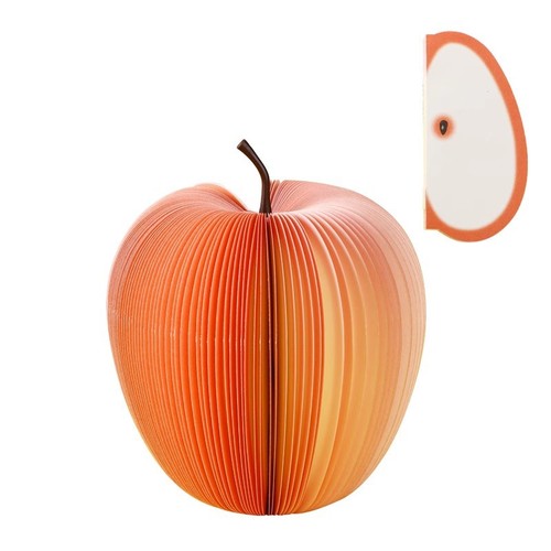 Creative Fruit Notepad Student Tearable Non-Adhesive Memo Sticky Notes Memo Portable Message Strip Sticky Notes Wholesale 