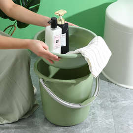 ZJ05水桶家用塑料加厚手提储水用洗衣桶学生宿舍洗漱用品大号泡脚