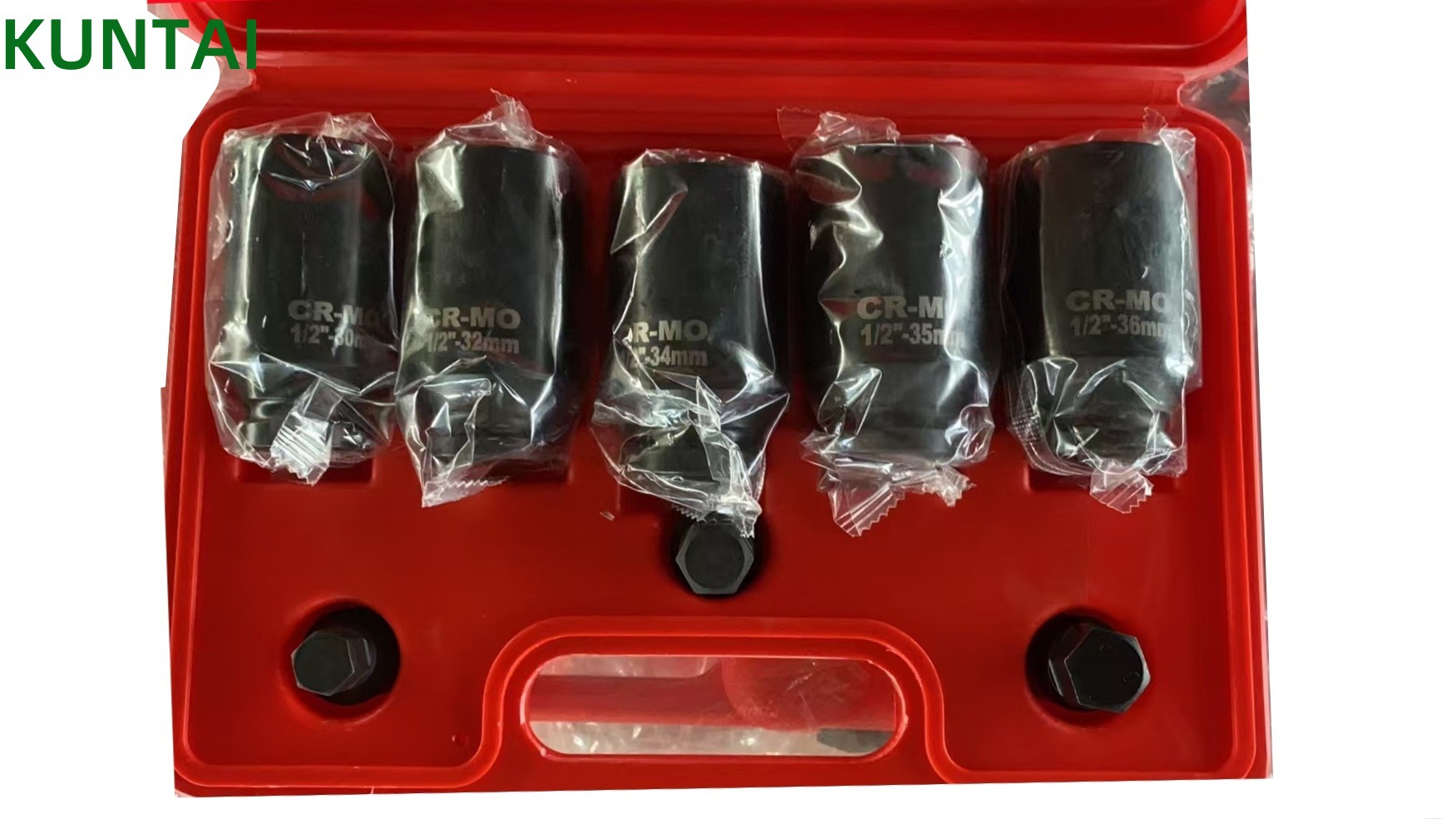 Juego de 8 piezas neumático de acero al cromo vanadio 1/2