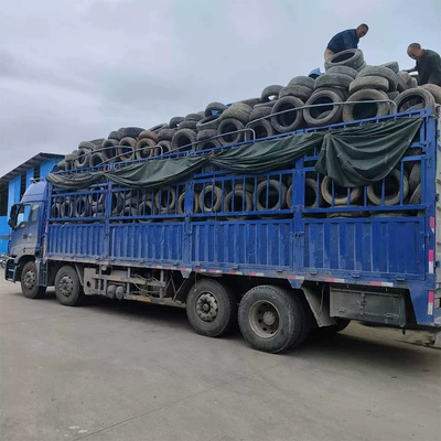 Yolsuzluq şinləri of waste tires used tires can