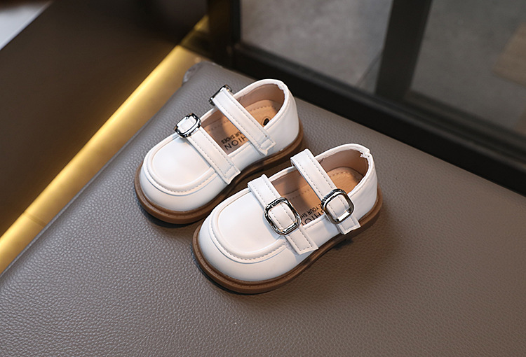 2024 Spring New Girl's Single Korean Edition Fashion Versatile Children's Leather Princess Trendy Casual Shoes_voghion.com