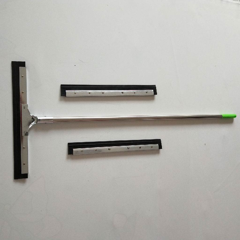 橡胶地刮酒店KTV商场物业工厂用大号刮水器不锈钢杆刮水板挂推水-阿里巴巴