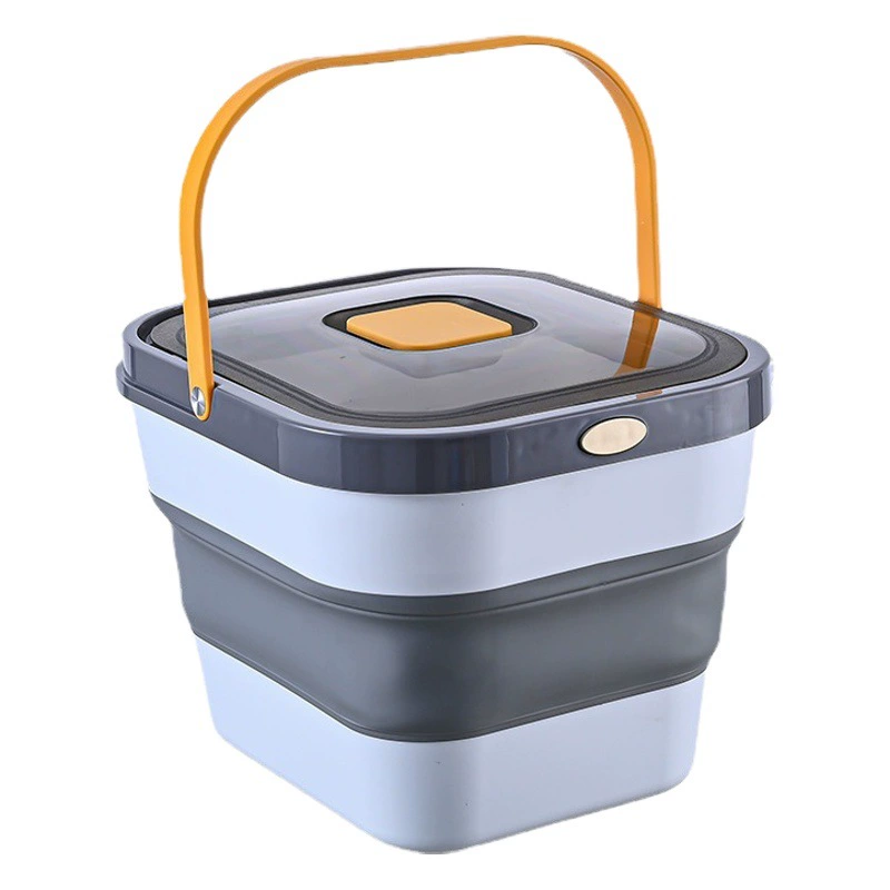 Бочка для кошачьего зерна герметичная влагостойкая бочка для хранения зерна для домашних животных 10 кг бочка для хранения резервуар для хранения собачьего зерна герметичная бочка Складная рисовая бочка