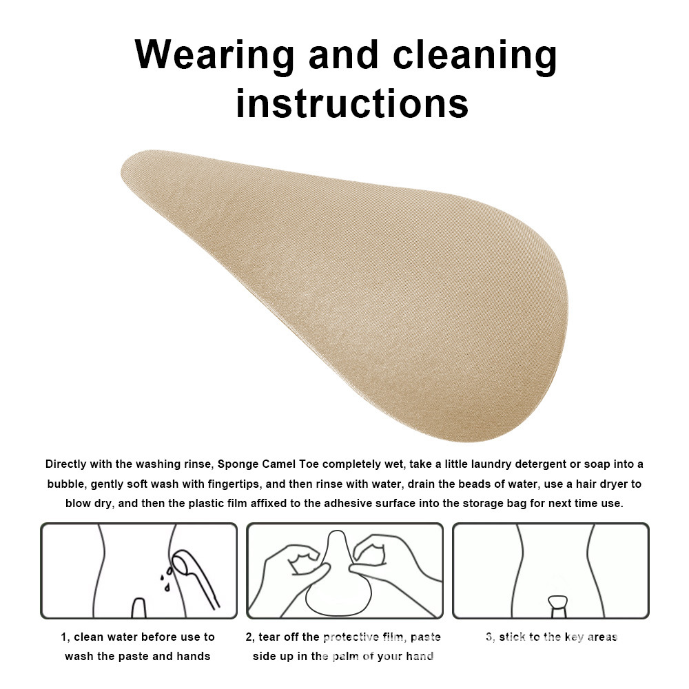 14g Weight Anti-Leak Sticker Classification Solid Color Panties