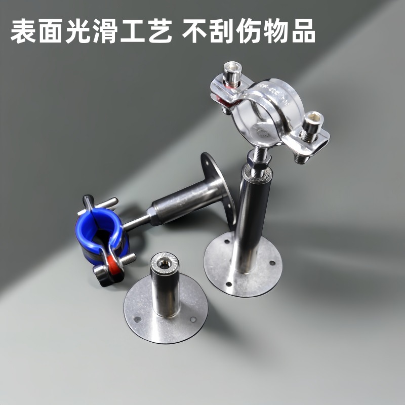 华贸卡箍管夹管管道固定不锈钢管卡304卡扣可调节支架ppr水管抱箍