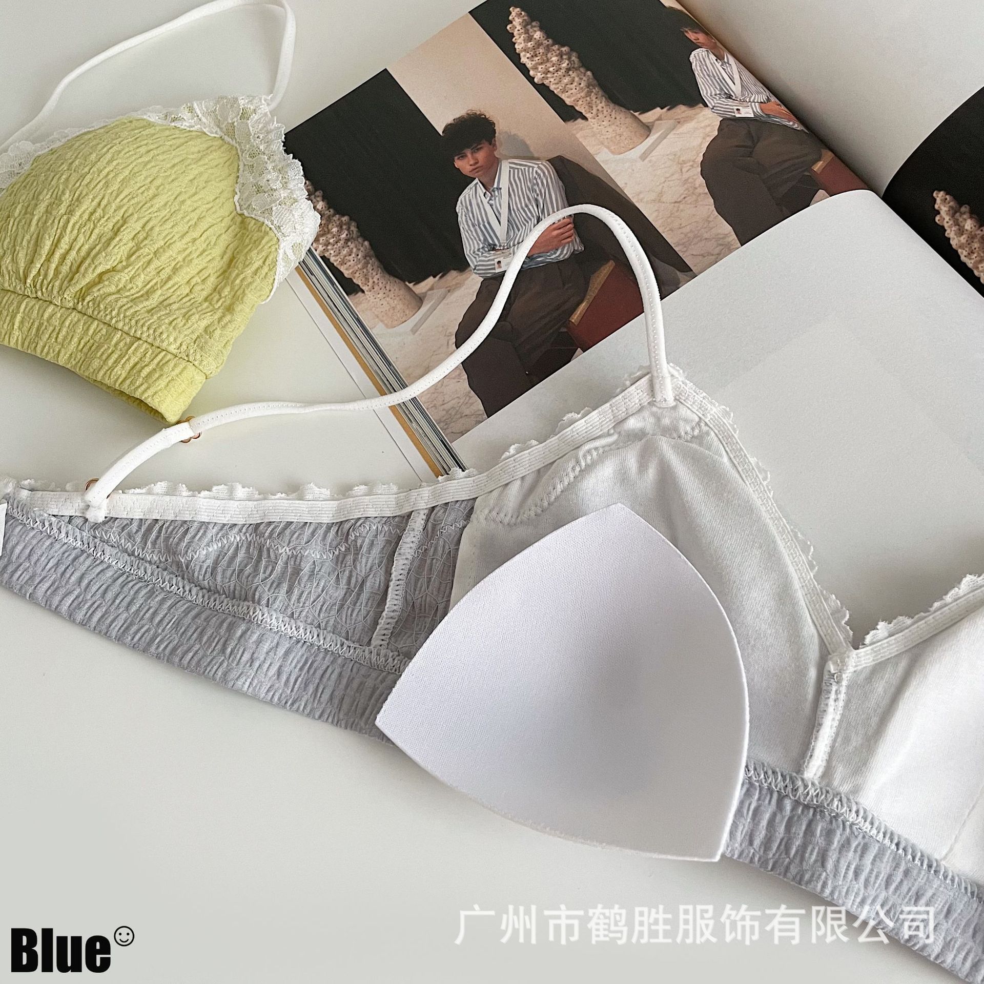 Venta directa de fábrica comercio electrónico transfronterizo Sudeste de Asia Vietnam Tailandia damas sin costuras sujetador de recogida lateral cómodo