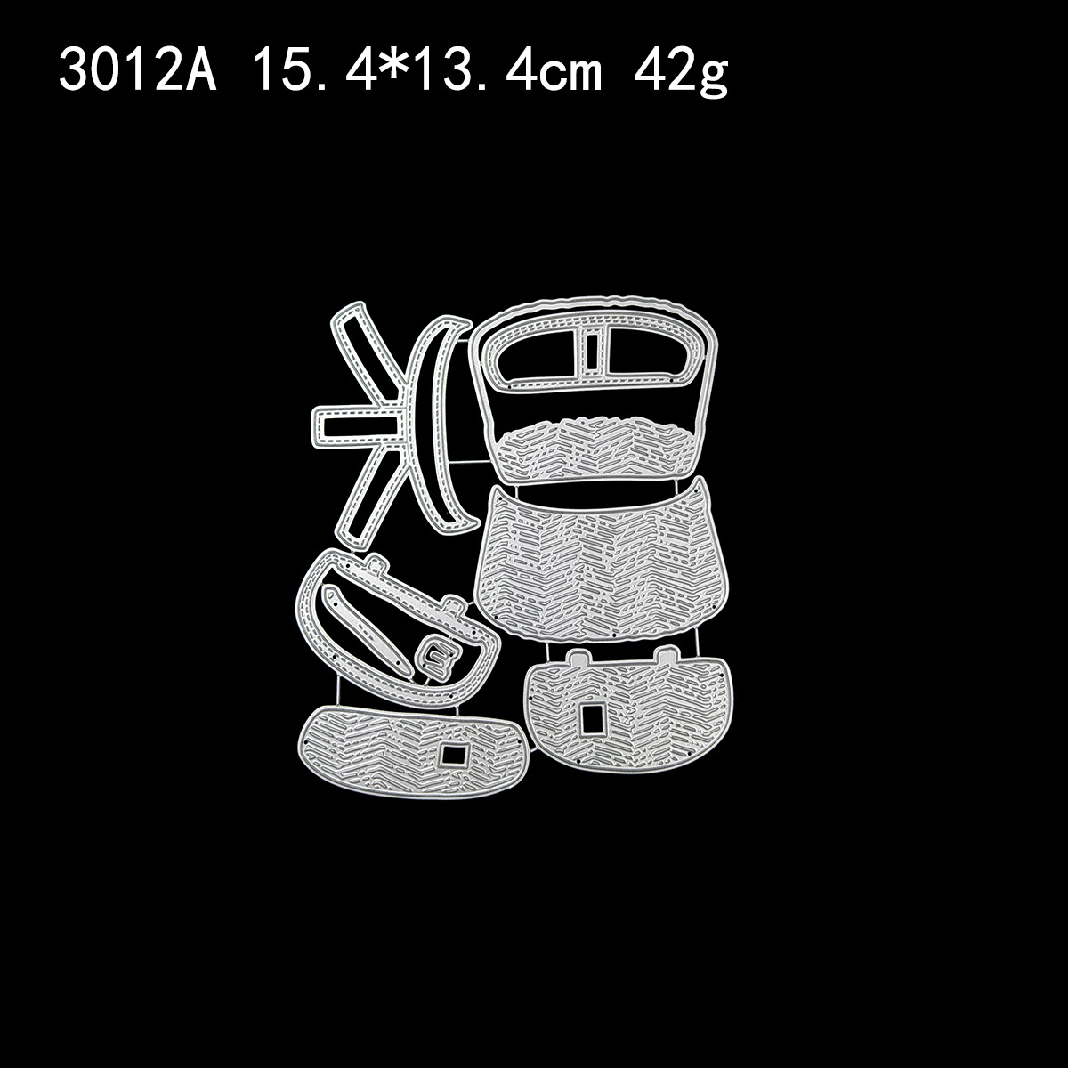 Caña de pescar DIY cuchillo molde corte muere álbum de recortes grabado cuchillo molde mano cuenta Material productos transfronterizos