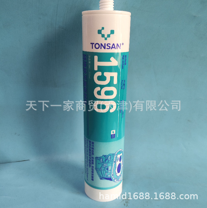 可赛新 1596硅橡胶平面密封剂 硅胶灰色 低粘度天山