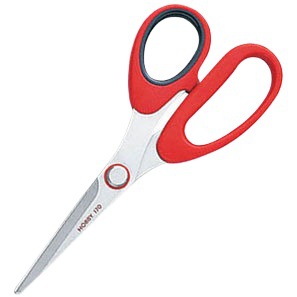 CLOVER#36-623  不锈钢剪刀（17cm)   可乐牌