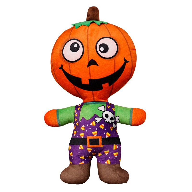 Muñecas de Halloween, juguetes de peluche, gente de calabaza divertida, muñecos de calavera, accesorios de Halloween, decoración, regalos de muñecas