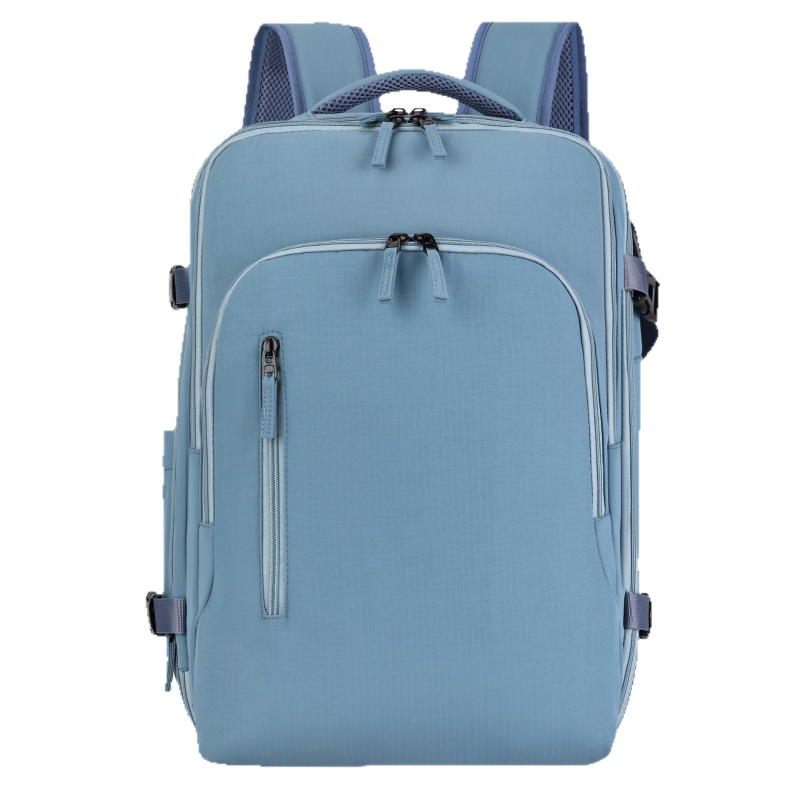 Sac à dos double grande capacité pour homme, idéal pour le commerce international, les voyages et les déplacements. Sac d'affaires multifonctionnel et extensible, compatible avec les ordinateurs portables._voghion.com