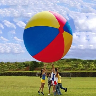 Take Off 2m Inflatable Beach Ball Extra Large Water Ball Inflatable Ball Advertising Ball Stage Props Transparent Ball