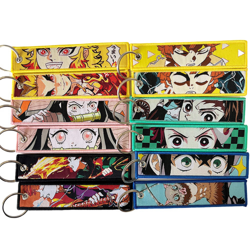 Fire Shadow, One Piece, Dragon Ball, Demon Slayer Anime, Japanese Anime Keychain, Anime Keychain Accessories, Wholesale Anime Keychains