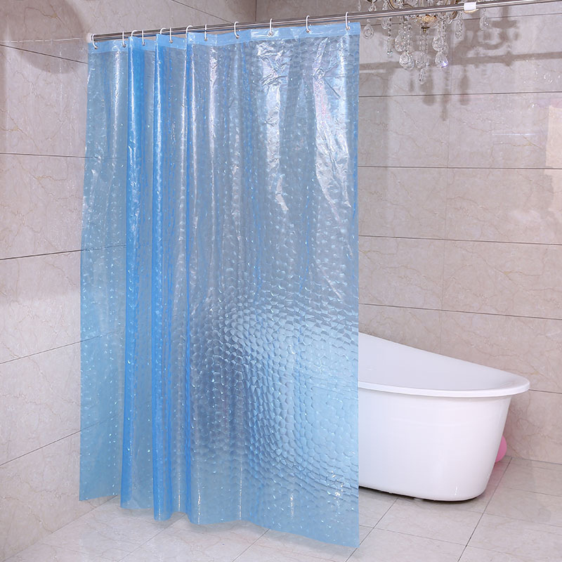 Waterproof transparent public curtain