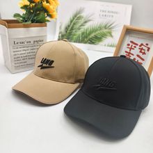 百搭男女时尚刺绣太阳帽秋季新款男士棒球帽户外三明治檐鸭舌帽子