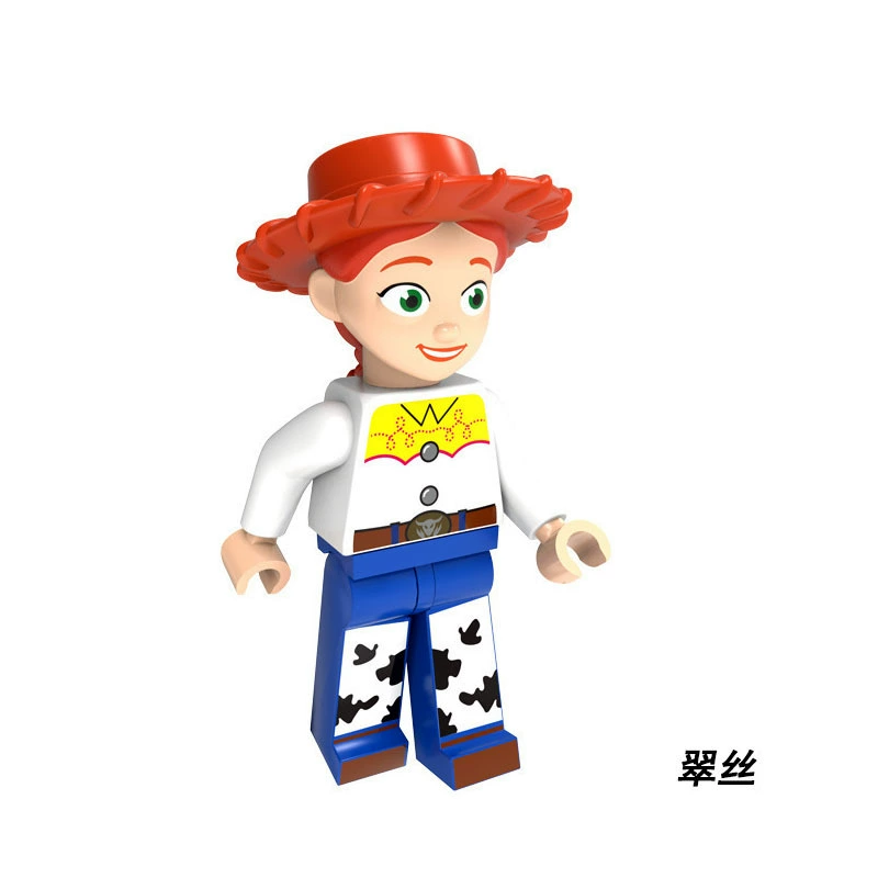 Constructor, wooden man, cartoon minifigures, doll, toy, (Cross-border trading), wholesale, small particles
