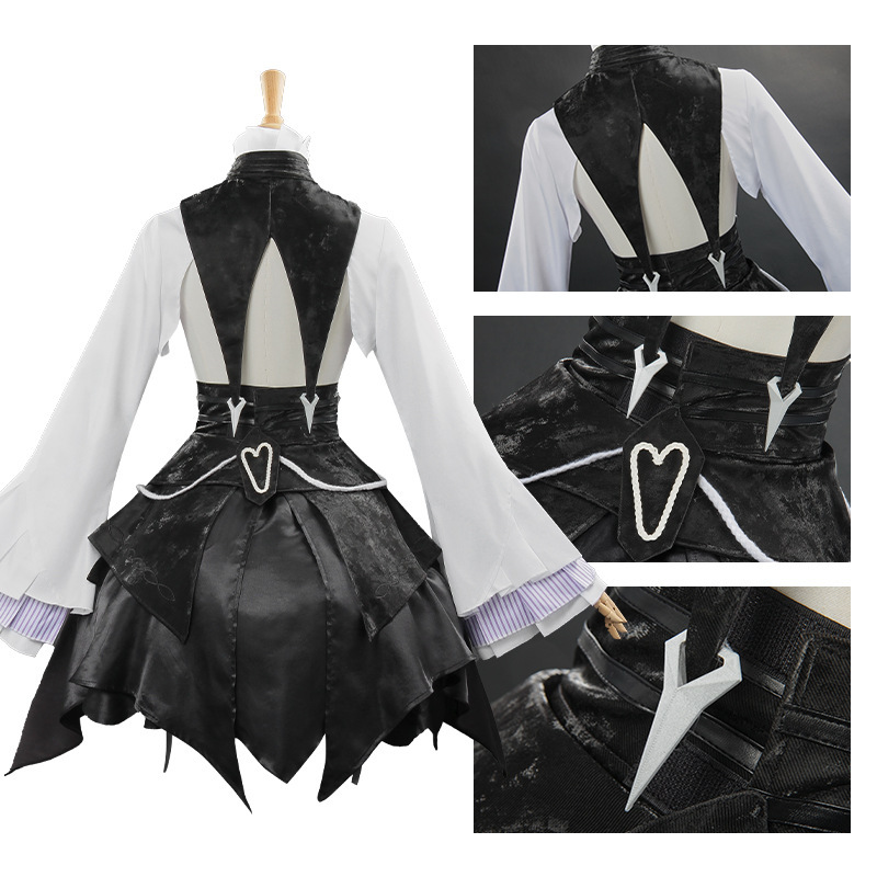 ゼロゾーンコス服ヴァンパイアガールヴィヴィアンコスプレ婦人服二次元服フルセット靴かつら|undefined