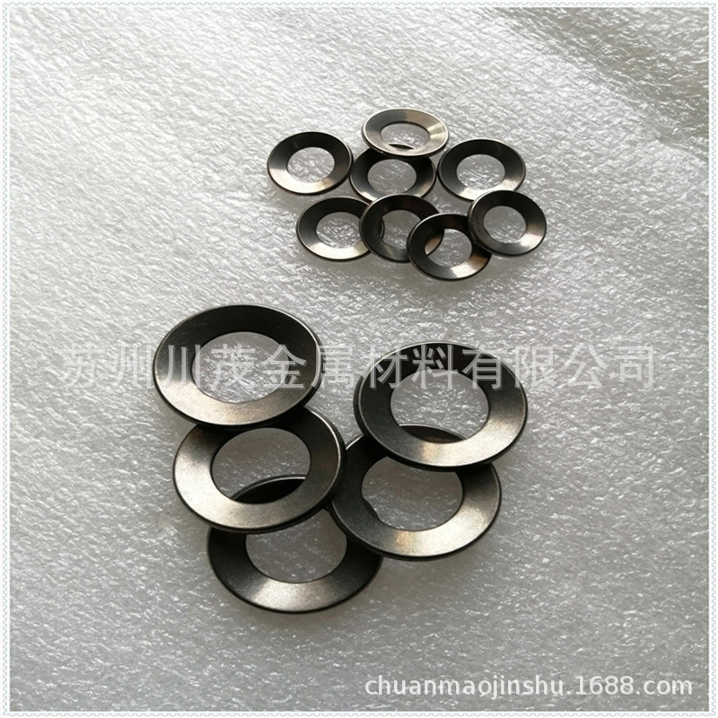 厂家销售记忆镍钛合金 镍钛合金垫片 M10超弹记忆垫圈