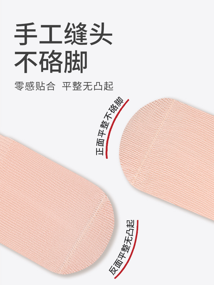 Calcetines para bebés primavera y otoño calcetines de algodón antibacterianos antiodorizantes sin hueso para bebés delgados de color sólido calcetines sueltos