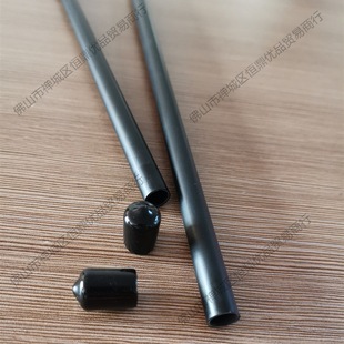 Manufacturer Supplies Plastic Hanging Picture Rod Black Pvc Hard Tube Couplet Painting Holiday Door Curtain Accessories Length Free Wholesale