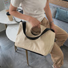 Shopping bag, fashionable universal handheld one-shoulder bag, 2023 collection, Korean style