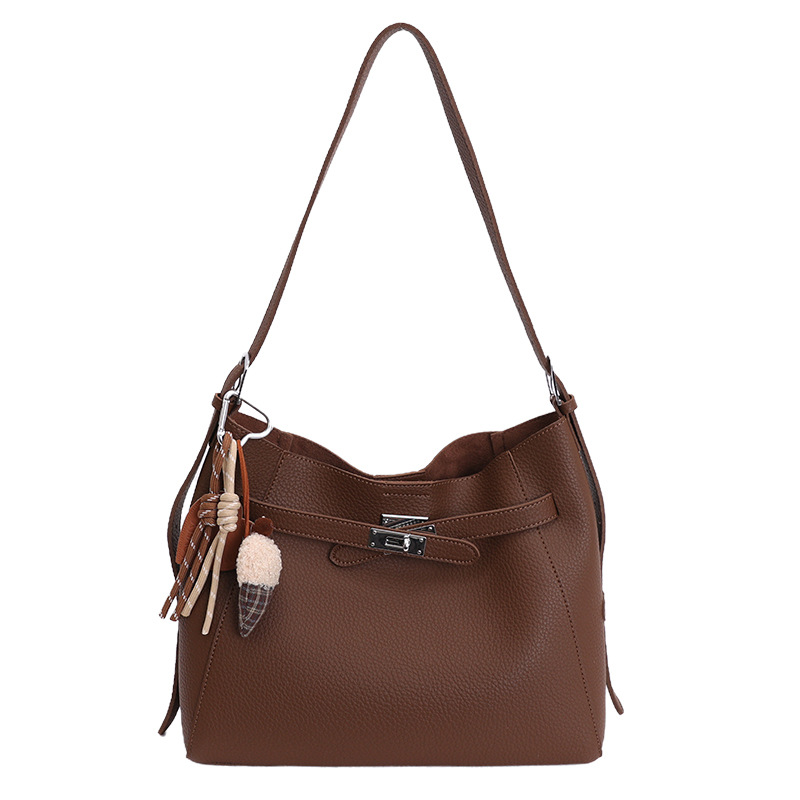 Commuting Casual Fashion Tote mochila para mujeres 2025 nueva alta sensación de gran capacidad versátil mochila de cuero suave