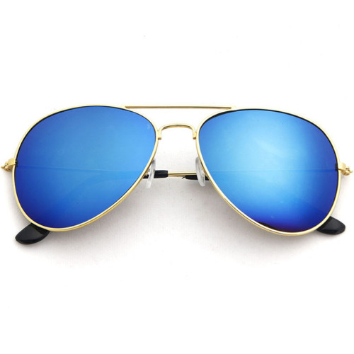 High-end adult metal aviator sunglasses for men, colorful and trendy 3026 toad sunglasses street stall wholesale