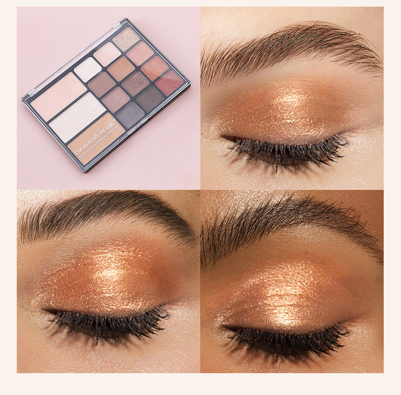 Beauty Earth Tone Eyeshadow Palette Multi Purpose Makeup Aegyo Sal Cosmetics_voghion.com