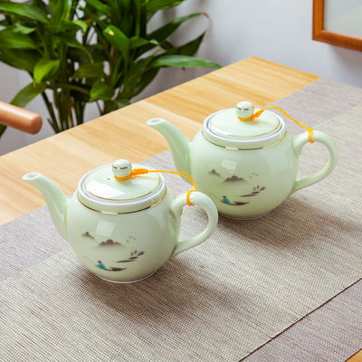 小茶壺陶瓷不鏽鋼過濾內膽號容量單壺茶具杯子套裝家用沖泡茶器
