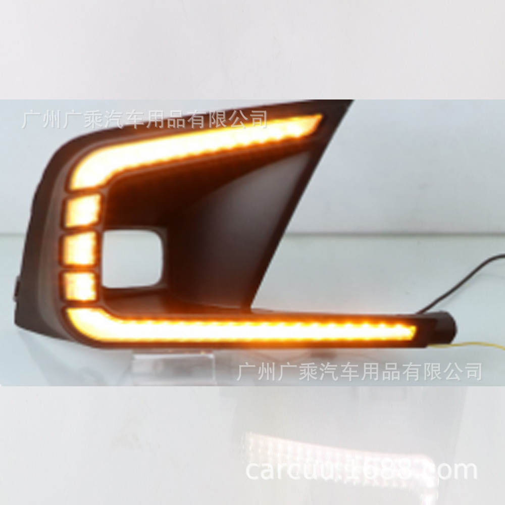 Adecuado para Honda 11th generación cívica nueva luz de marcha diurna 22-23 Honda cívico LED de dos colores Luz de marcha diurna