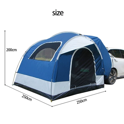 Avtomobil dam çadırları Car Rear Tent Double-Layer