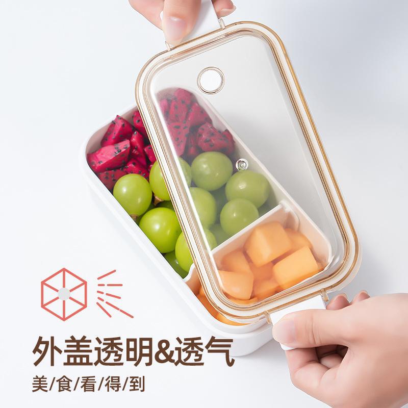 Transparent division bento box Japanese -style heating microwave…