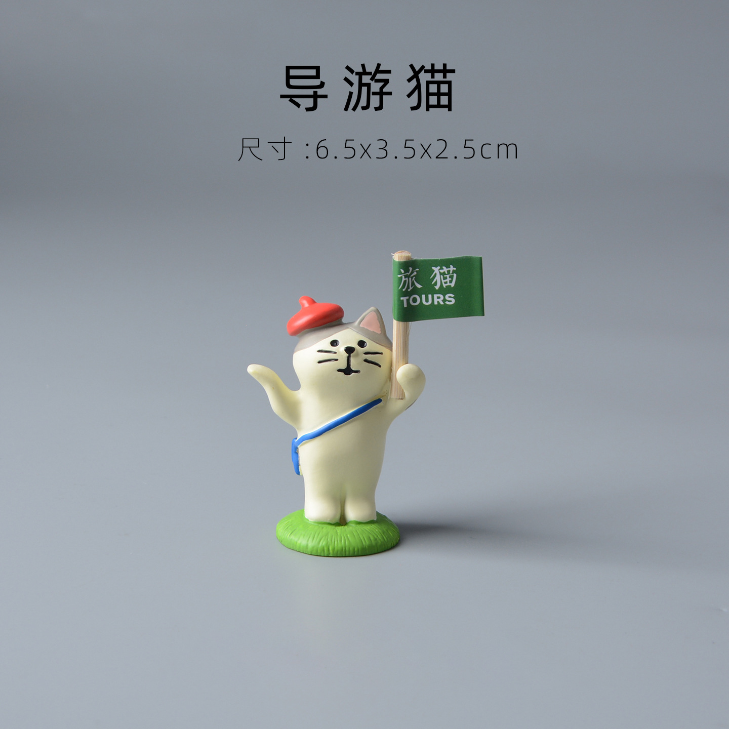 투어 가이드 고양이