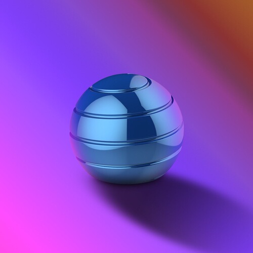 Amazon cross-border fully disassembled desktop ball transfer top fingertip spinning top decompression toy